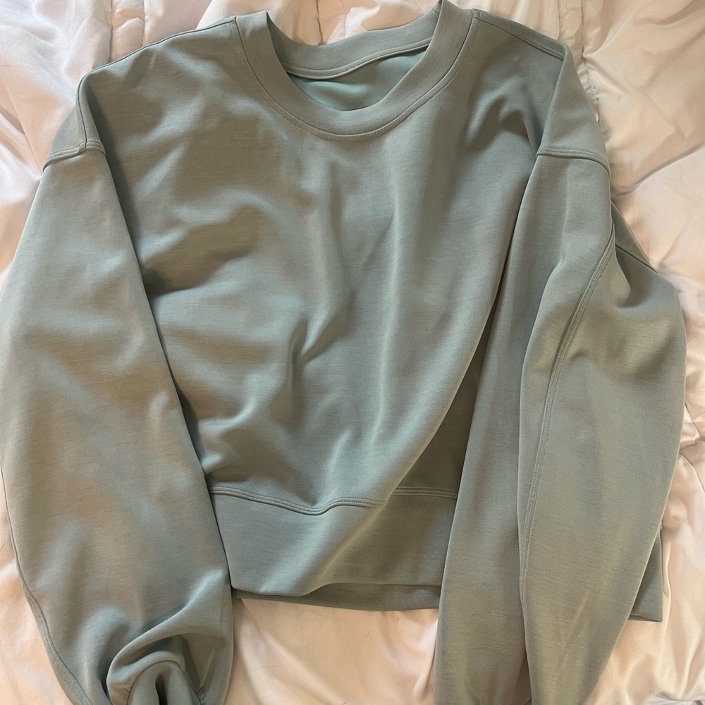 Lululemon Softstreme Perfectly Oversized Cropped Crew